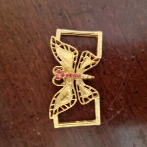 Butterfly "Pendant" for Choker Necklace